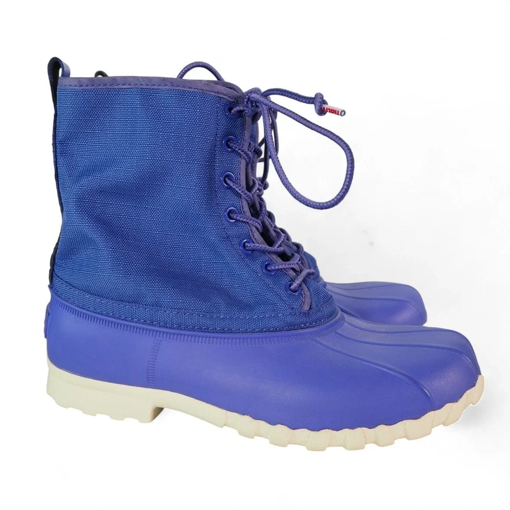 Native The Jimmy Citylite Rain Ankle Duck‎ Boots Purple Women's 7
